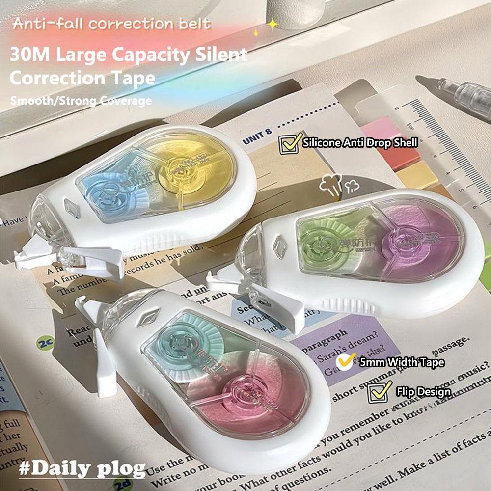 Rainbow Color Correction Tape 30M Large Capacity Student Alteration Tape  Students