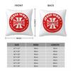 Personalized West Coast Iron Cross Choppers Square Pillowcase Cushion Cover Pillow Case Throw Pillow Cover for Home Sofa