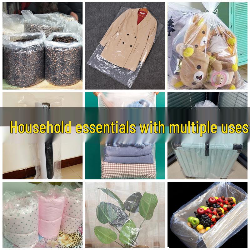 Extra Thick 24" Transparent Suitcase Protector Cover Dust & Storage Bag