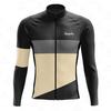 Autumn and Winter Men's and Women's Bicycle Clothes, Warm Fleece Long-sleeved Mountain Bike Cycling Clothes, Road Bicycles, Windproof Outside