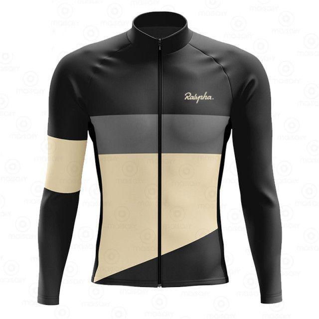 Autumn and Winter Men's and Women's Bicycle Clothes, Warm Fleece Long-sleeved Mountain Bike Cycling Clothes, Road Bicycles, Windproof Outside
