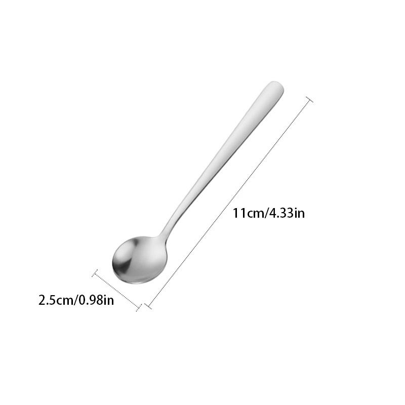 Nerezová ocel Lžíce na míchání kávy Mini Note Lžíce Hrnek Čajové lžičky Music Bar Zmrzlina Kreativní dárek Lžíce Kuchyňské nádobí