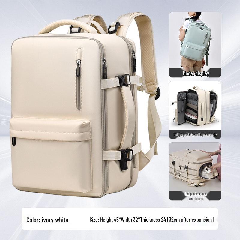 Wasserdichter Unisex-Rucksack mit hoher Kapazität für Reisen, Mode und Pendeln