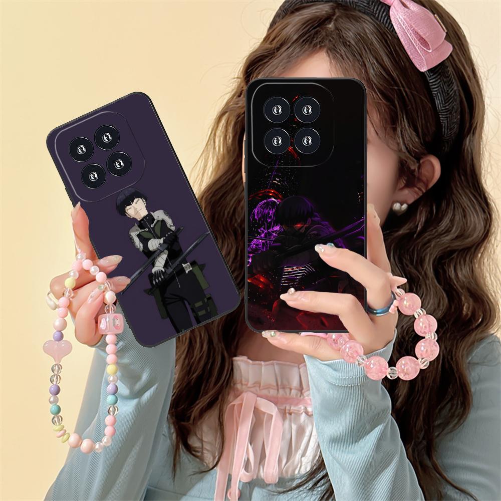 Kaiju No.8 Hoshina Soshiro Phone Case for Xiaomi 15 14 13 12 Mi 11 T Ultra Lite Pro S X 5G Colorful Printing Cover Pretty Luxury