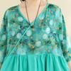 DIMANAF New 2026 Women Plus Size Summer Casual Long Dress Cotton Loose Oversize Maxi Beach Sundress Elegant Vintage Lady Print Floral