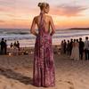 New women's clothing sexy split slim fashion sleeveless long suspender dress women