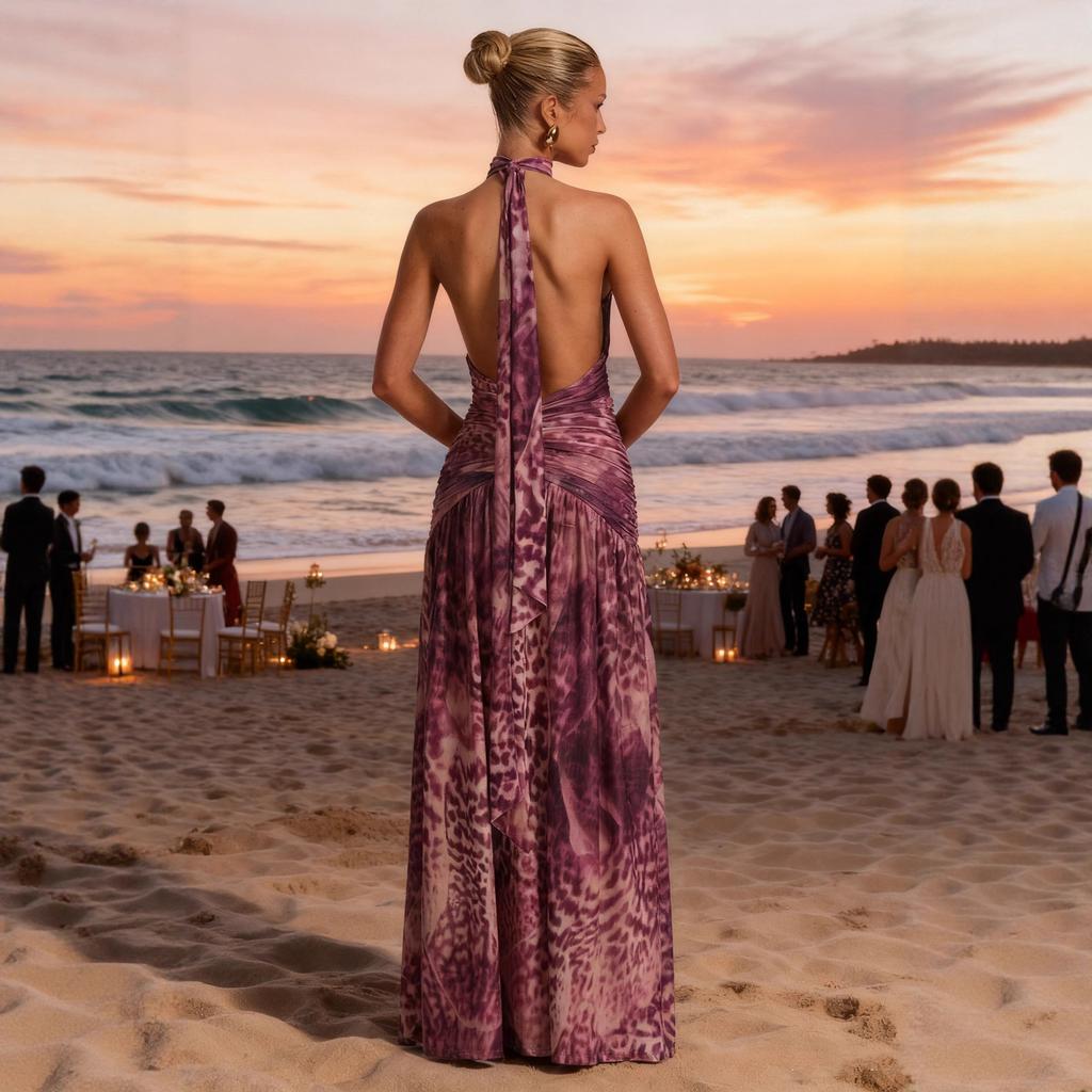 New women's clothing sexy split slim fashion sleeveless long suspender dress women