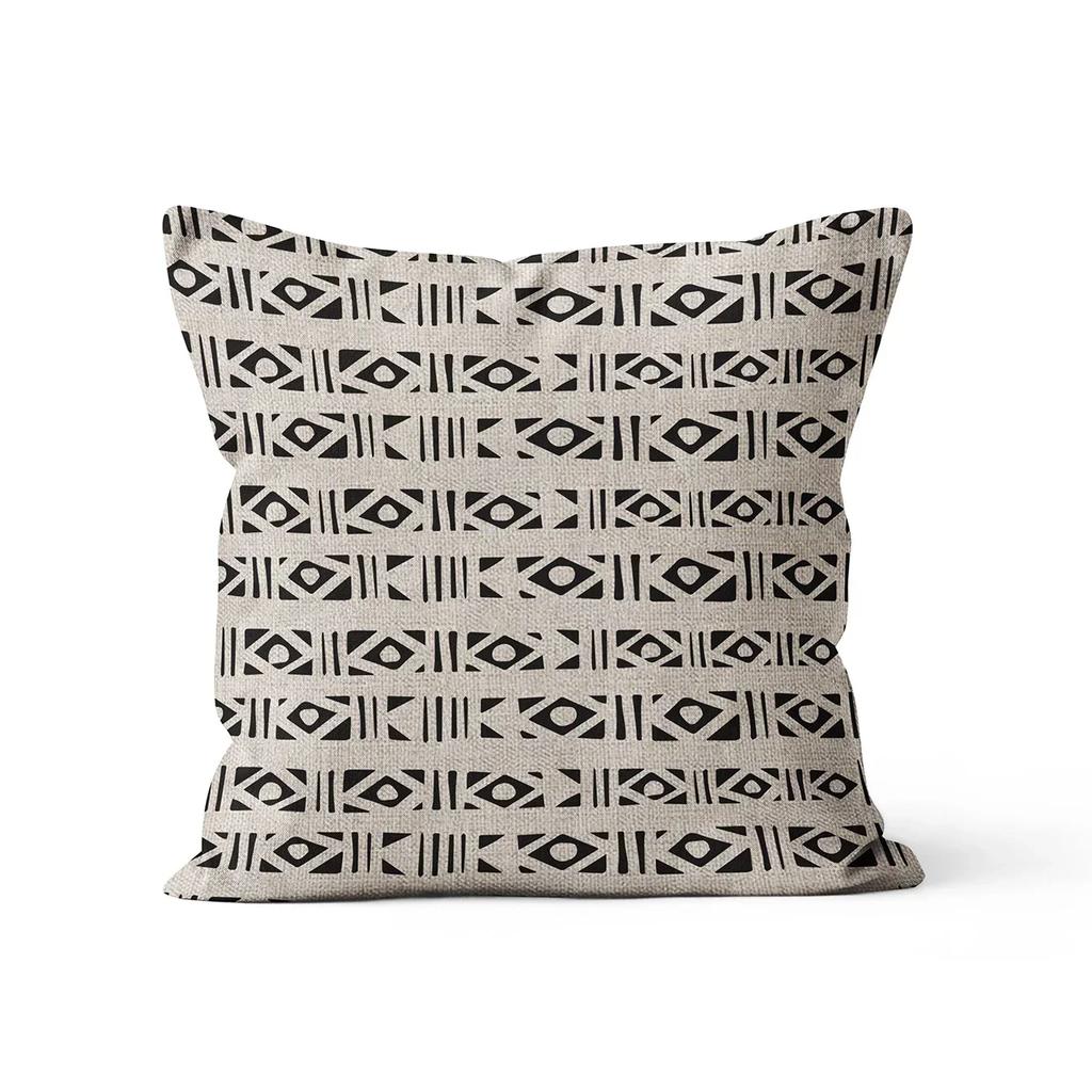 Nordic Decoration Home Cushion Cover Boho Ethnic Living Room Bedroom Sofa Covers 45X45Cm Abstract Sofa Bed Printed Pillow Case