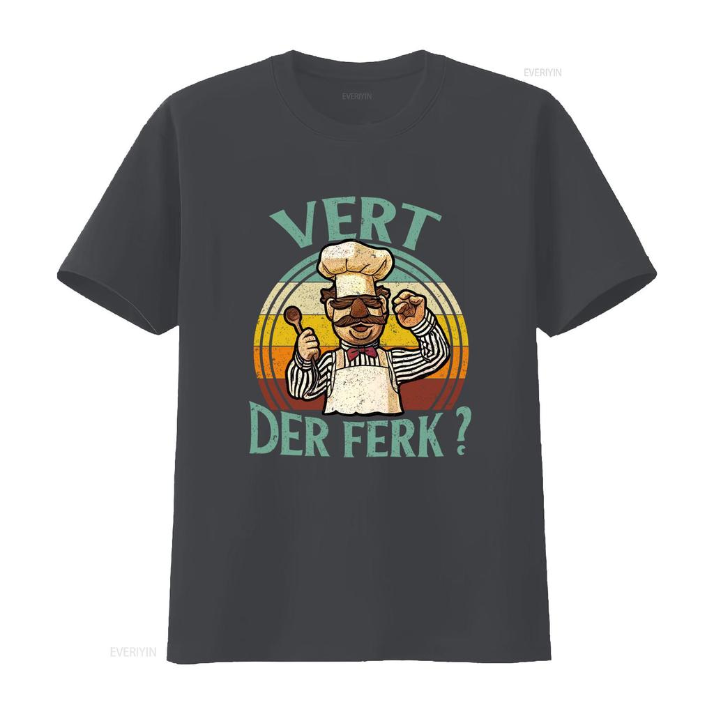 Swedish Chef Retro Design T Shirt for Men S 5XL Fast Shipping vintage Washed Comfortable Versatile Stretched