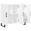 Sideboard White 90 x 34 x 80 cm Particleboard