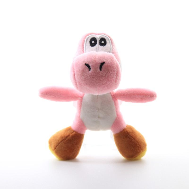 Porte-clés Peluche Yoshi Vert Super Mario Bros Jouet en Peluche Doux Pour Collectionneurs