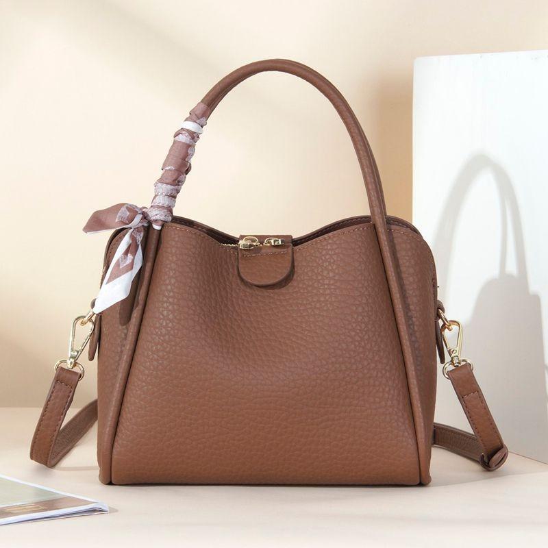 Vegetable Basket Portable Messenger Women's Bag Large Capacity Autumn and Winter Light Luxury High Sense Trend Versatile Shoulder Bag
