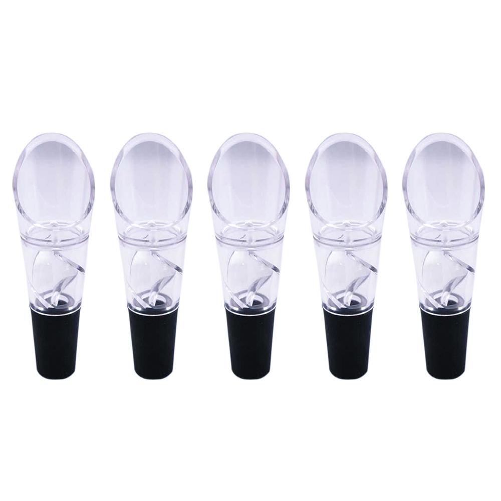 Wine Bottle Stopper Air Pump, Vacuum Sealed Saver, Wine Preserver, Liquor, Spiral Pourer, Aerator, Christmas