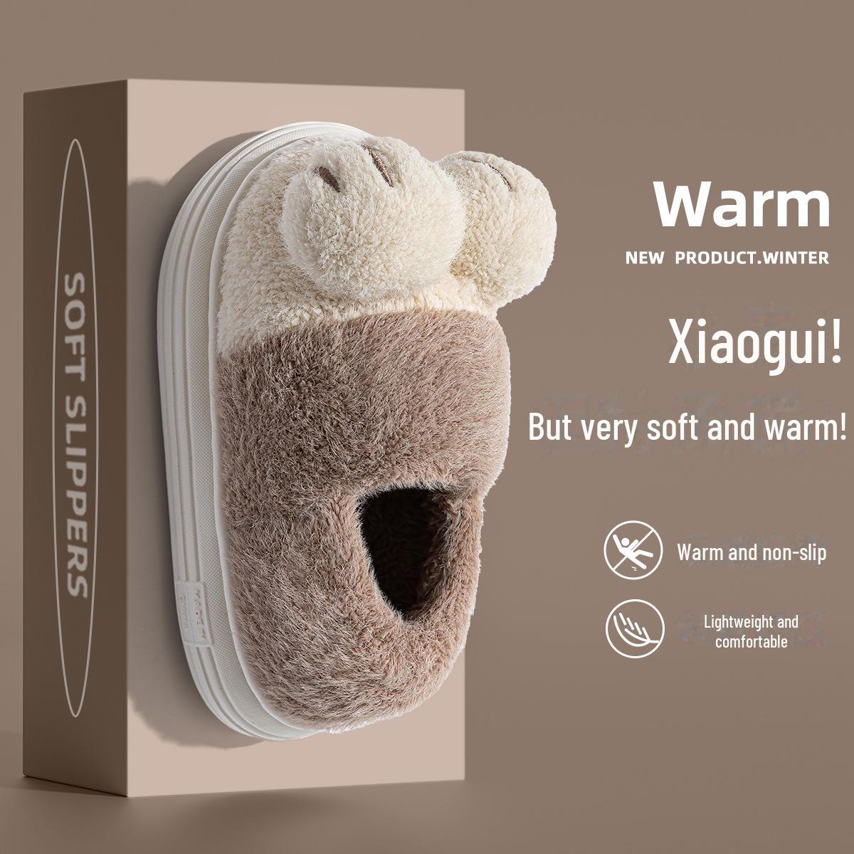 

Теплые бархатные тапочки на каблуке осень/зима 2024 года — симпатичные хлопковые тапочки для женщин и детей. Size 28-29