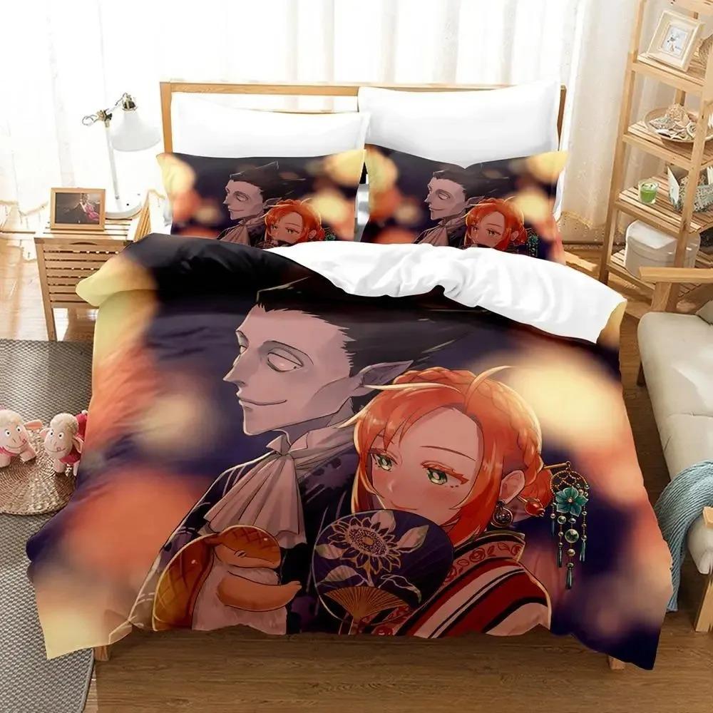 Comforter The Vampire Dies In No Time 2 Bedding Set Cartoon Anime Adult Kid Bedroom S 3D Print Kawaii Anime