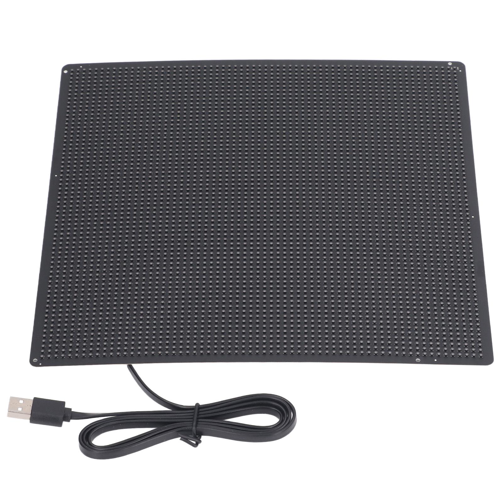 

Светодиодная рекламная вывеска с беспроводной передачей данных, программируемая прокручивающаяся панель, разрешение 64x64, 5 В, USB