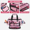 14 Inch Tool Bag for Women Tool Carrier with Anti Friction Bottom for Electrician Carpenters Repairman Pink
