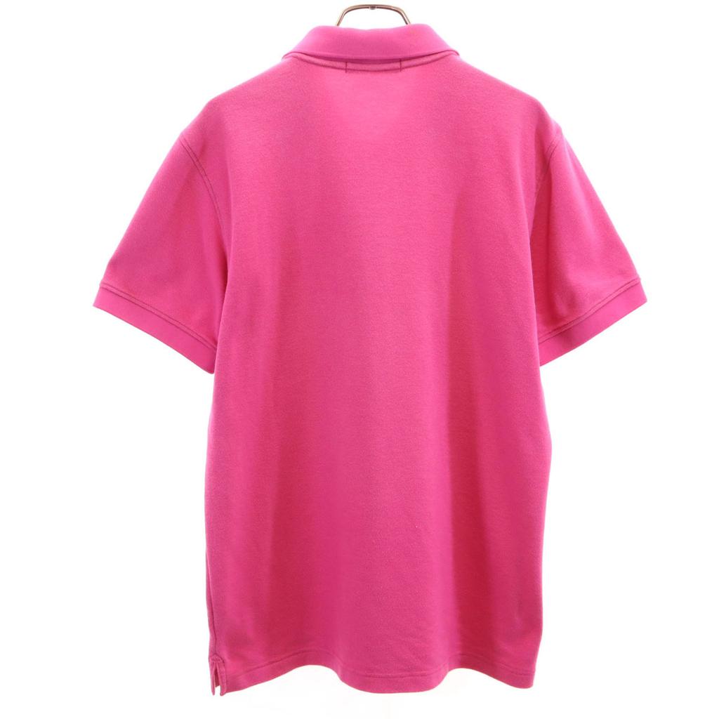 MARK&LONA Made In Japan Short Sleeve Polo Shirt 50 Pink Men's Used