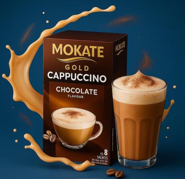 Sachets Mokate Gold Cappuccino Chocolat