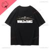 Gamer World Of Tanks T Shirt Military Enthusiast Game Printed Tee Cotton ONeck Streetwear Best Seller Graphic Y2k Clothes Unisex