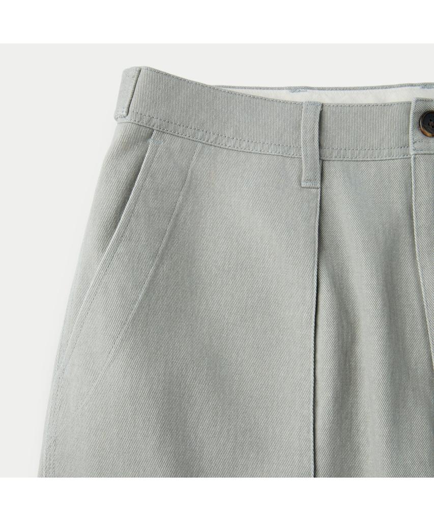 Silijeu Garment Washed Semi-Wide Chino Shorts Sapom26831Khl