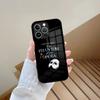 Phone Case Tempered Glass For IPhone 13 17 15 16 14 12 11 Pro Max Plus Mini XR XS SE2020 Coque The Phantom Of The Opera