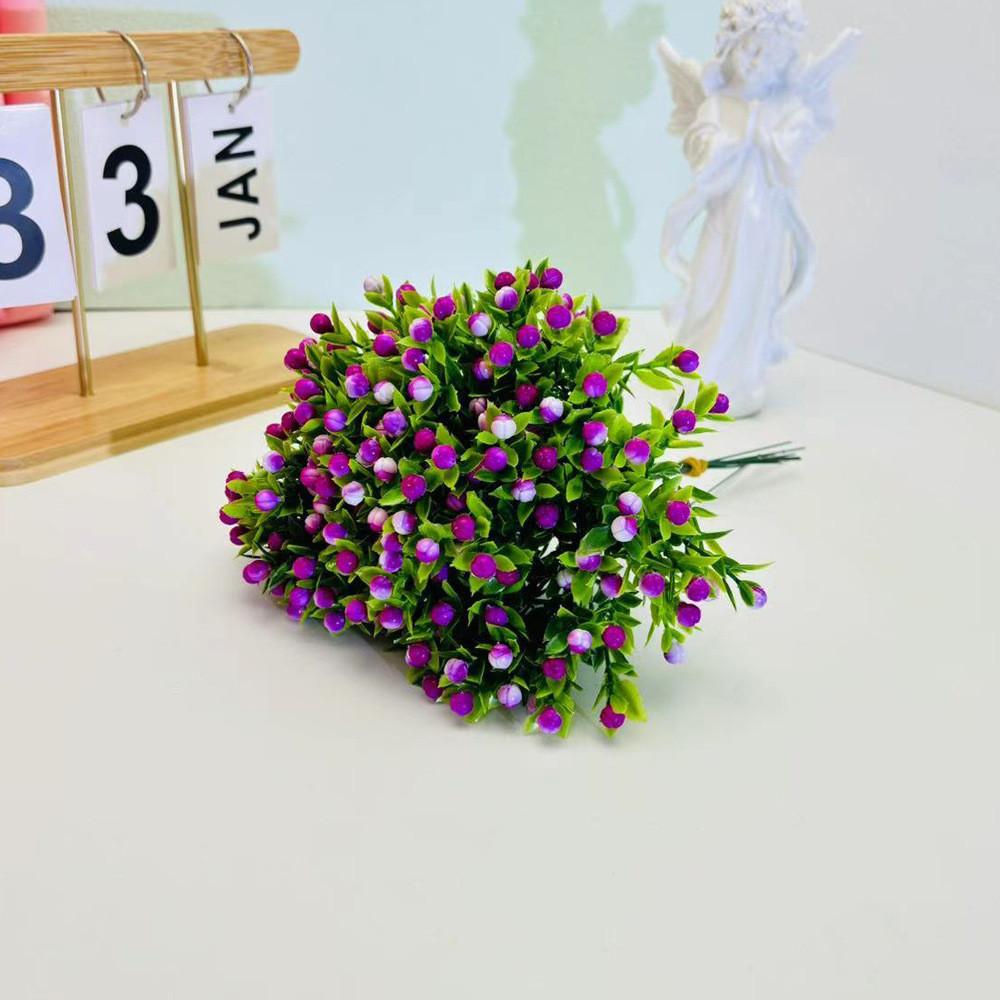 Home Decor Artificial Flower Stick With Plastic Material For Wedding And Photography Scene Decoration