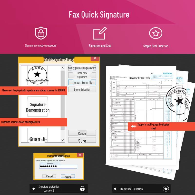 CimFAX Z5S Linux Enhanced Security Paperless Fax Server