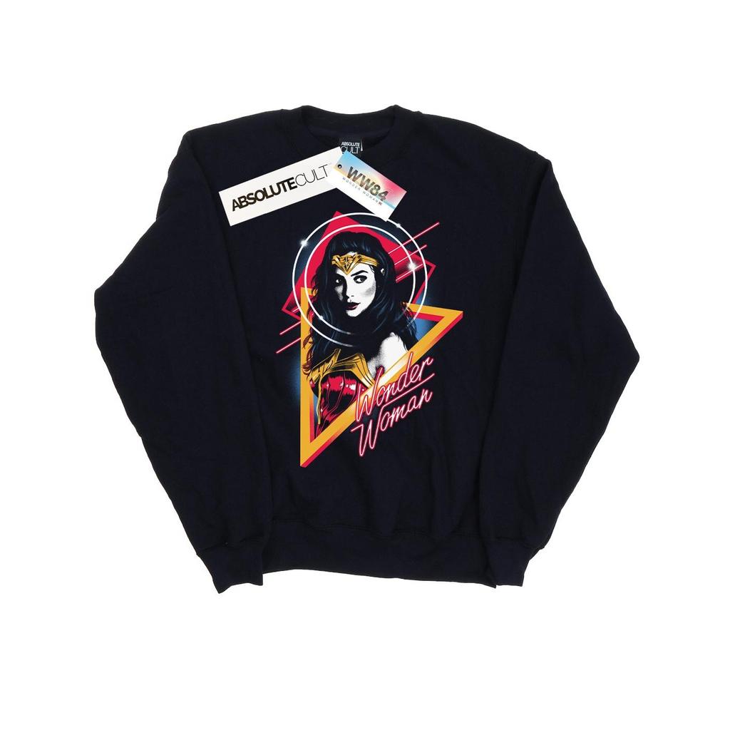 DC Comics Womens/Ladies Wonder Woman 84 Diana 80s Triangle Sweatshirt