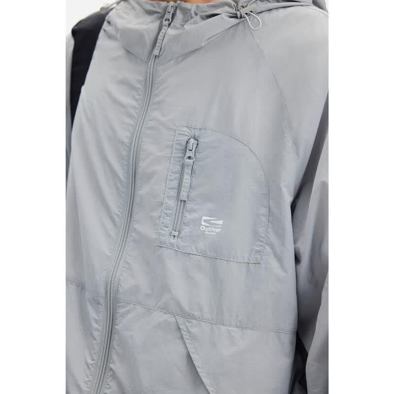 TonLion Men's UV Protection Hooded Jacket