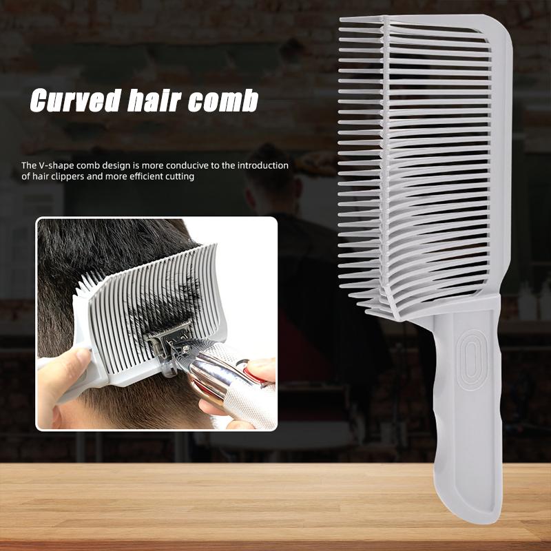Hair Cutting Combs Blending Comb for Styling Arc Flat Comb Man Positioning Comb Hair Cutting Tools