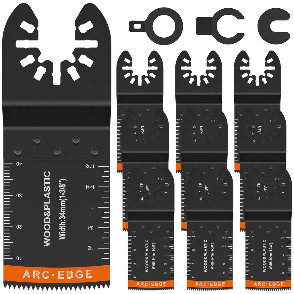Multi Tool Blades Oscillating Saw Blade Multi-Function Saw Saw Blade Renovator Multi Cutter Blade For Wood Metal Plastic Cutting
