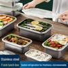 Edelstahl-Lebensmittelbehälter mit Deckel
