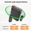 Rechargeable Wireless Microphone with Magnetic Lavalier Bluetooth Speaker  Meetings