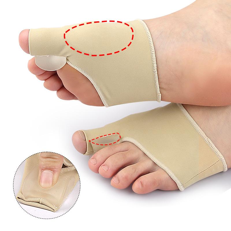 Cloth Hallux Valgus Orthosis, Day and Night Orthopedic Care Cover, Big Toe Splitter