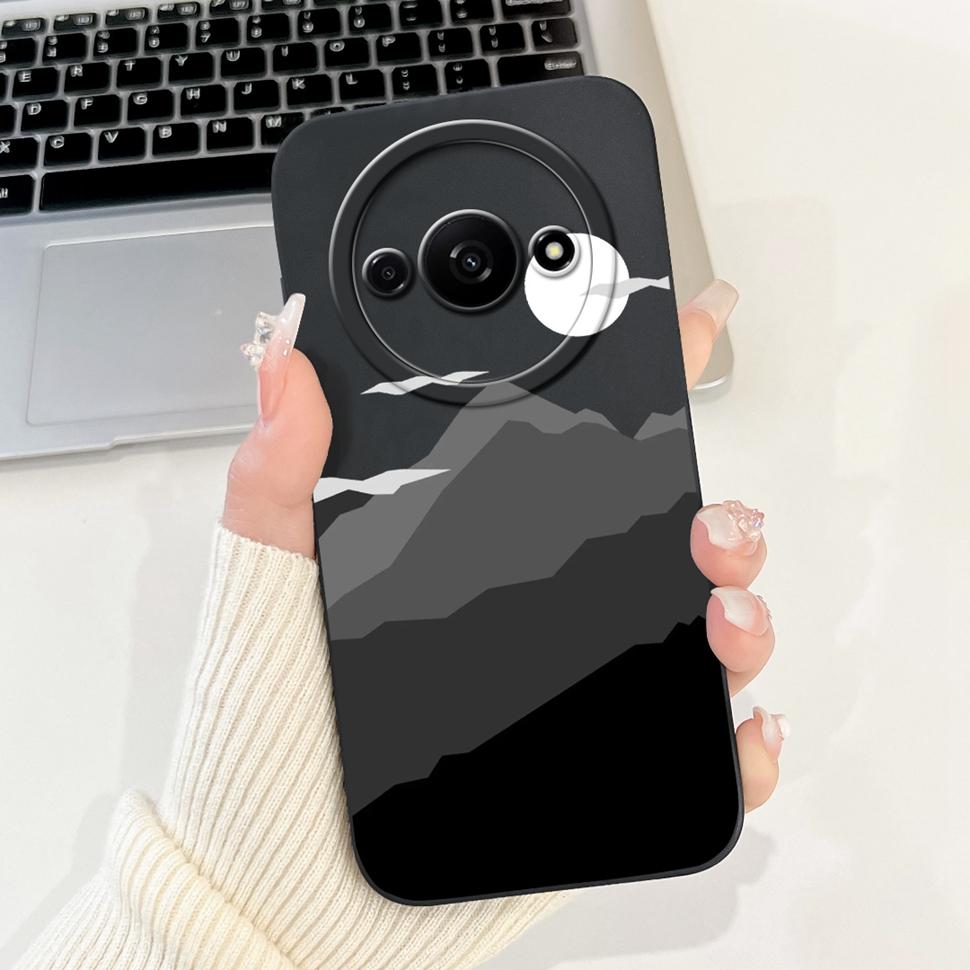 For Xiaomi Redmi A3 4G Case Luxury Art Painted Cover For Redmi A3 A2 A1 RedmiA3 RedmiA1 Phone Casing Soft Fundas ShockProof