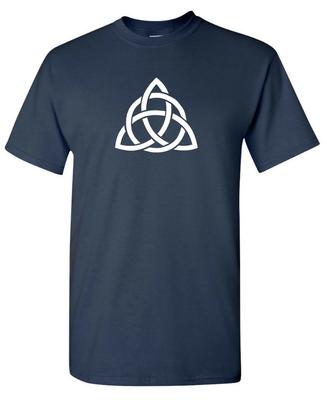 Triquetra Keltischer Knoten T-Shirt Nordischer Odin Wikinger Zoso Walhalla Loki Asgard