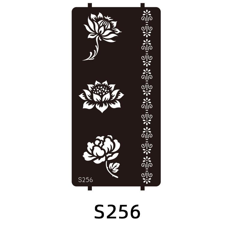 Indian Hannah Tattoo Template Tattoo Hand Drawn Template Juice Tattoo Sticker Painted Hennatattoo