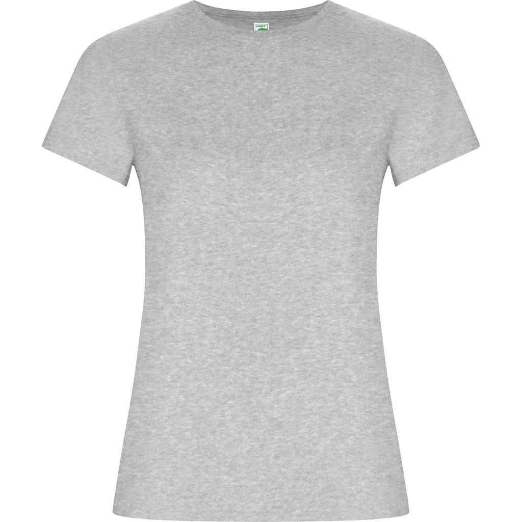 Roly Eco Womens/Ladies Golden Heather Organic T-Shirt