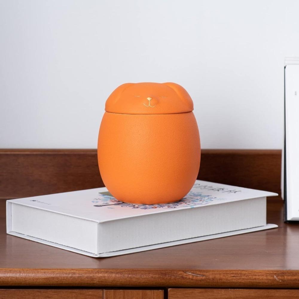 Cute Ashes Storage Box Ceramic Dog Cat Cremation Urns Memento Burial Holder  Dog Supplies