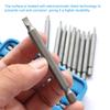 Multifunctional 75mm Carbon Steel Drill Bit Set High Hardness Hand Screwdriver Batchhead