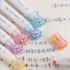HighlighterMarkerCute StationeryVarious ColorsCuteDouble-EndedDrawingIllustrationOffice SuppliesDiaryStationery Set (A)