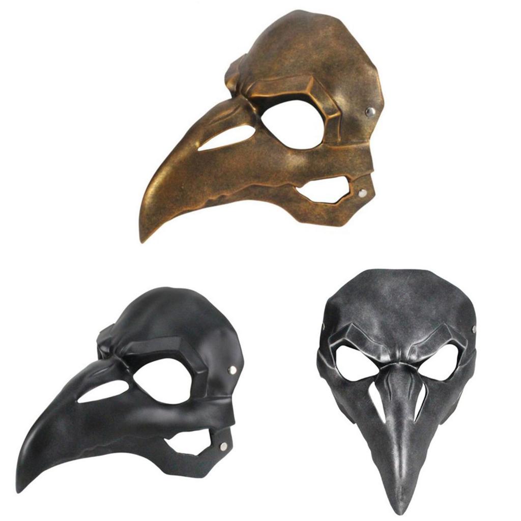 Overwatch Reaper Raven-masker van hars voor cosplay en verkleedfeestjes