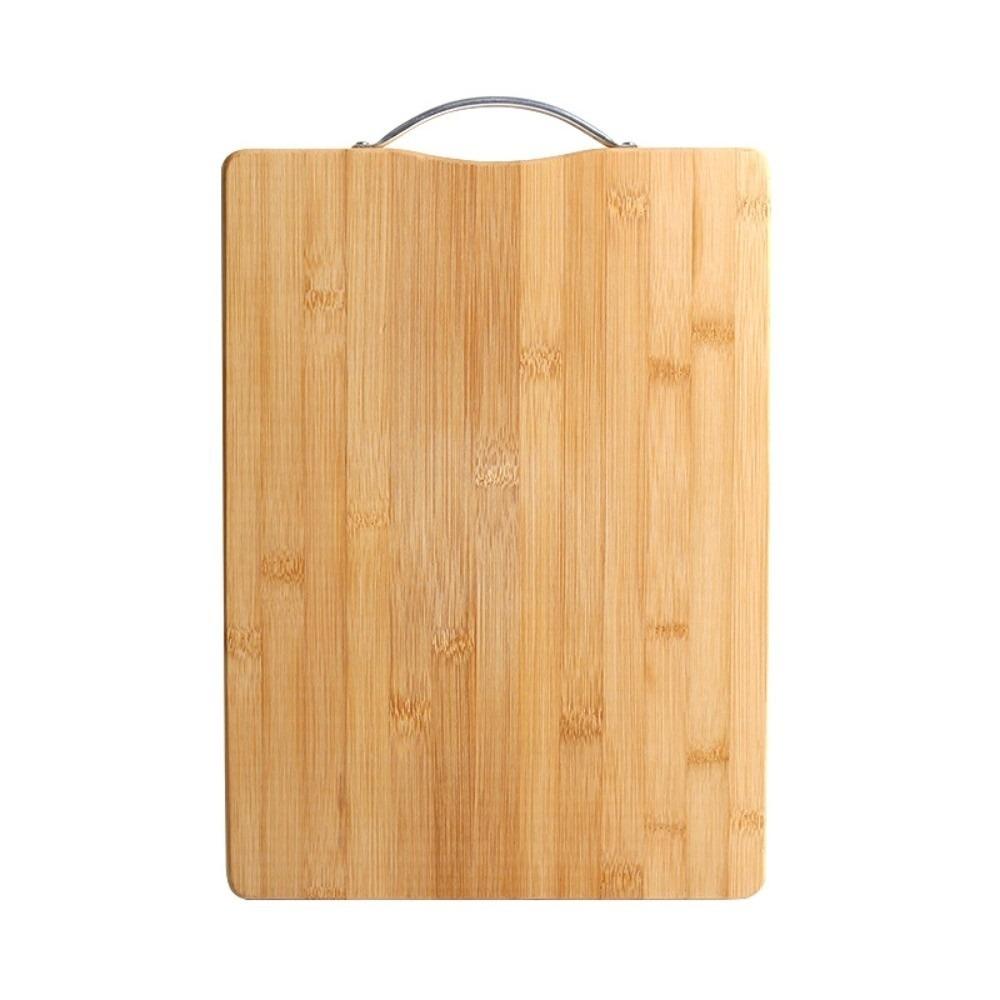 Solid Wood Cutting Board with Handle Wooden Chopping Board Chopping Block Vegetable Chopping 30x20x1.8cm