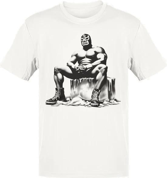 Luchador Es Cool Graphic Tee Shirt XXL