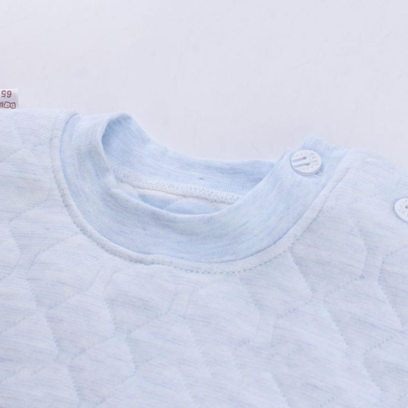 2tlg./Set Jungen Mädchen Herbst Winter Gestreifte Herbstkleidung Lange Unterhosen Wärme Verdicken Pyjamas Mode Homewear Einfache Kinderkleidung