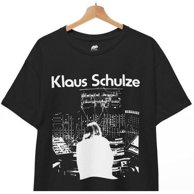 Klaus Schulze T-shirt, Muziekband Rock Roll Punk gothic Unisex Tee