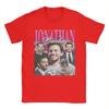 Unisex s Jonathan Bailey Actor T Shirt Cotton Clothing Awesome Short Sleeve Round Collar Tees Plus Size TShirt