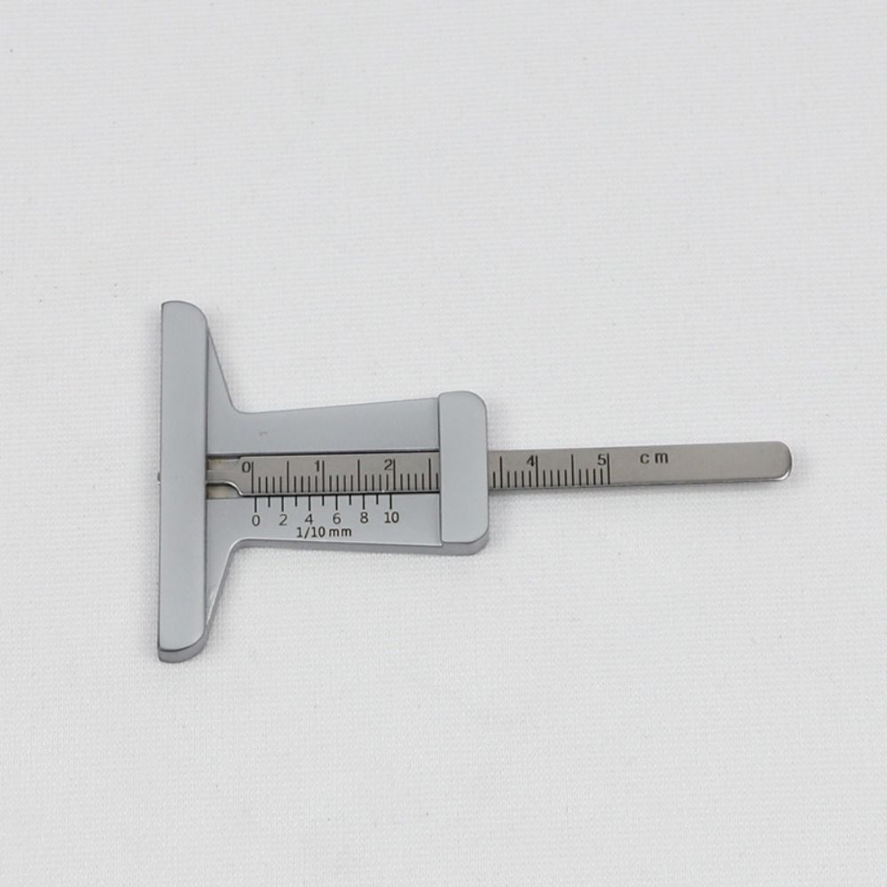 2pcs 50mm Tire Tread Depth Gauge Precision Vernier Caliper Car Tire Pattern Measuring Ruler  Truck