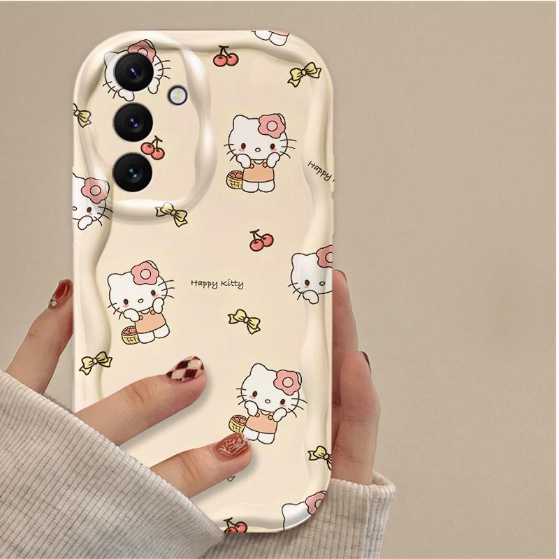 Cartoon Hello Kitty Case for Samsung Galaxy A16 A06 A55 A35 A25 A15 A05 A05S A54 A34 A24 A14 A73 A53 A33 A23 A13 A52 A32 A22